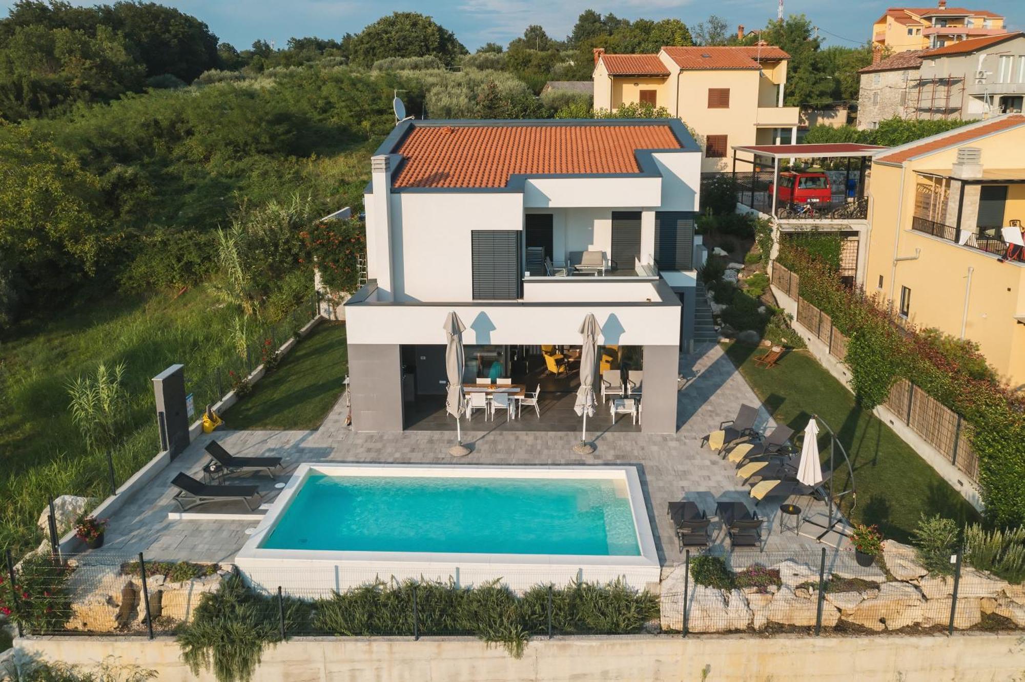Villa Boiky - Private Pool And Amazing Sea View, Istria Materada Exterior photo